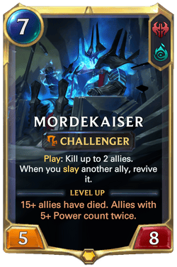 This is the Avatar Image for the Mordekaiser / Dláigelles Riba(League of Legends) AI Voice and Text to Speech Generator